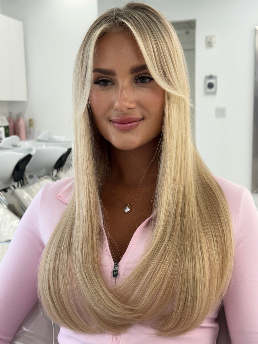 Baby highlights by Shak at Hair Shak Salon Miami